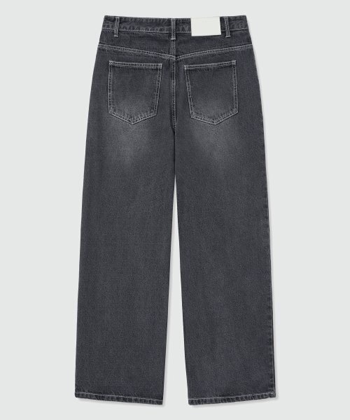 DECET(デケト)の「Dawn 2Pleats Wide Jeans DCPT007BRBlack(デニムパンツ・レディース・その他・26/28/30/32/34)」の9枚目の写真