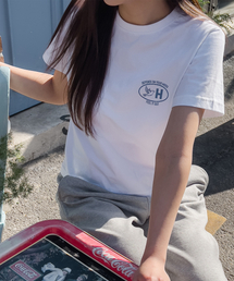 FEEL IT OUT スリム半袖Tシャツ_ホワイト