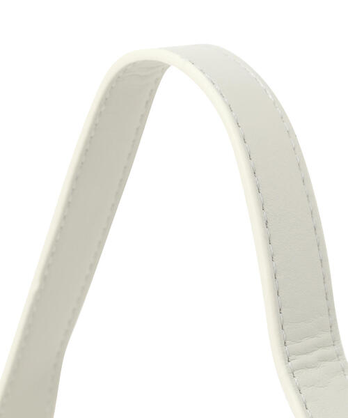 FREE'S MART（フリーズマート）の「◆スクエアワンハンドルバッグ（ハンドバッグ・レディース・ブラック/ホワイト・ﾌﾘ-）」の8枚目の写真