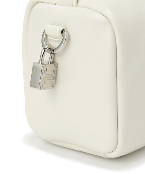 FREE'S MART（フリーズマート）の「◆スクエアワンハンドルバッグ（ハンドバッグ・レディース・ブラック/ホワイト・ﾌﾘ-）」の6枚目の写真