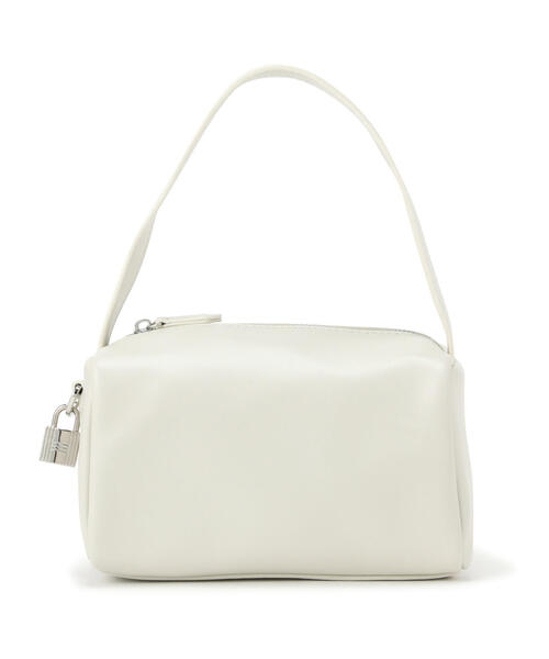 FREE'S MART（フリーズマート）の「◆スクエアワンハンドルバッグ（ハンドバッグ・レディース・ブラック/ホワイト・ﾌﾘ-）」の12枚目の写真