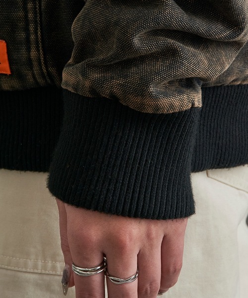 UNIVERSAL OVERALL（ユニバーサルオーバーオール）の「【UNIVERSAL OVERALL】U2531425 Hoodie Jacket（その他アウター・メンズ・ブラウン/ブラック・S/L/XL/M）」の15枚目の写真