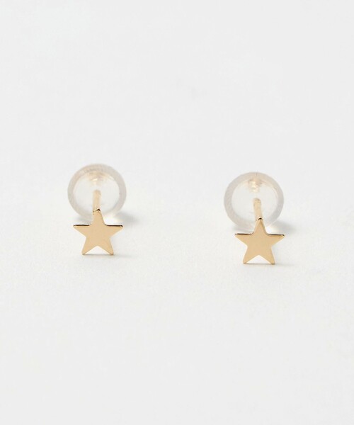 BEAUTY&YOUTH UNITED ARROWS(ビューティーアンドユースユナイテッドアローズ)の「K18 スター ピアス(ピアス(両耳用)・レディース・ゴールド・FREE)」の1枚目の写真
