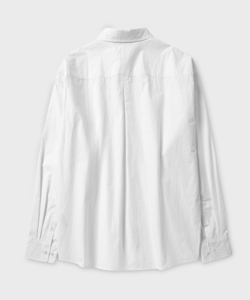 NONBLANK(ノンブランク)の「プリーツポイントシャツ_ホワイト(シャツ/ブラウス・レディース・その他・SMALL/X-LARGE/LARGE/MEDIUM)」の2枚目の写真