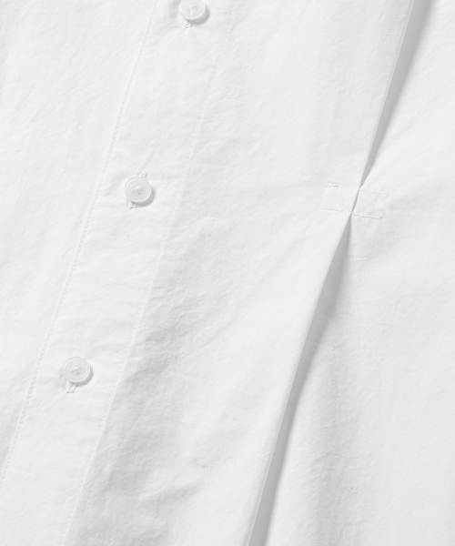 NONBLANK(ノンブランク)の「プリーツポイントシャツ_ホワイト(シャツ/ブラウス・レディース・その他・SMALL/X-LARGE/LARGE/MEDIUM)」の4枚目の写真