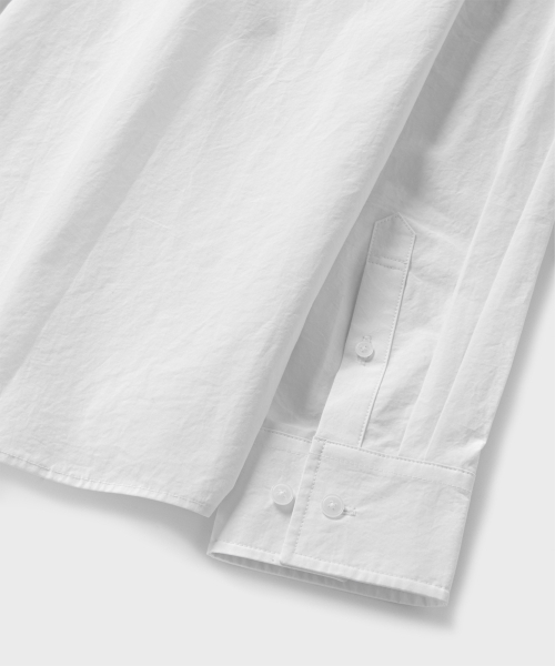 NONBLANK(ノンブランク)の「プリーツポイントシャツ_ホワイト(シャツ/ブラウス・レディース・その他・SMALL/X-LARGE/LARGE/MEDIUM)」の6枚目の写真