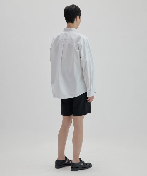 NONBLANK(ノンブランク)の「プリーツポイントシャツ_ホワイト(シャツ/ブラウス・レディース・その他・SMALL/X-LARGE/LARGE/MEDIUM)」の11枚目の写真