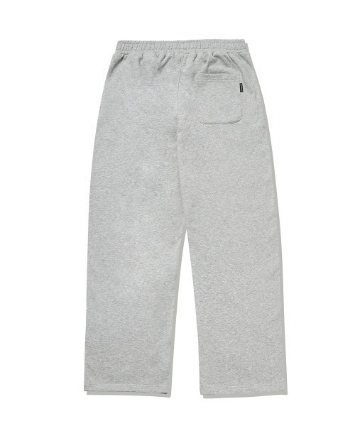 GROOVERHYME（グルーブライム）の「M) C100 3-step full banding semi-wide fit pants (24 years) (MELANGE GREY) [LRARCYT171P]（スウェットパンツ・メンズ・その他・LARGE/MEDIUM）」の3枚目の写真