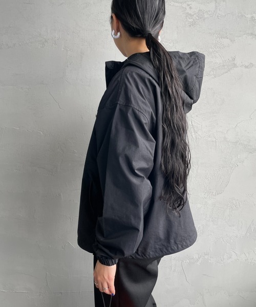 DANTON/ダントン] ショート丈 フード付きナイロンジャケット（その他