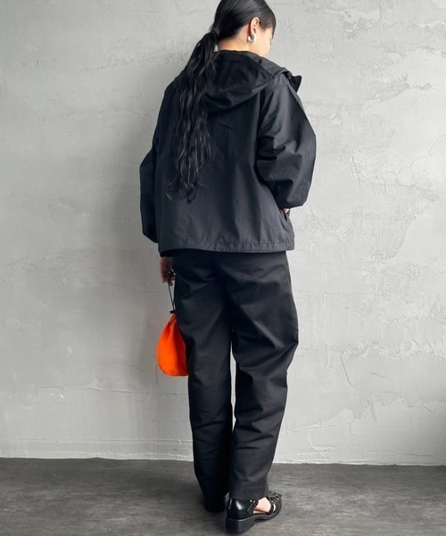 DANTON/ダントン] ショート丈 フード付きナイロンジャケット（その他