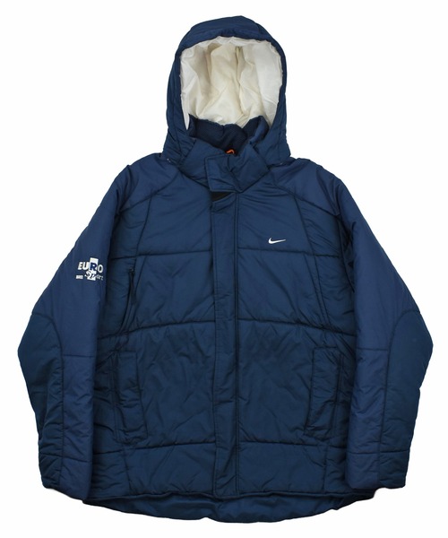 NIKE(ナイキ)の「【USED】Y2K NIKE “EUROSPORTS” ダウンジャケット(ダウンジャケット/コート・メンズ・ネイビー・X-LARGE)」の1枚目の写真