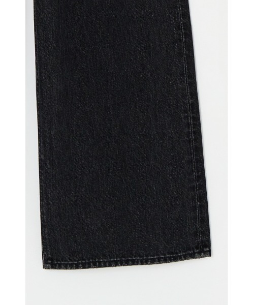 MOUSSY（マウジー）の「CROSS WAIST WIDE STRAIGHT / クロスウエストワイドストレート（デニムパンツ・レディース・ダークブルー/ブラック/ライトブルー/ブルー・0/1/2）」の14枚目の写真