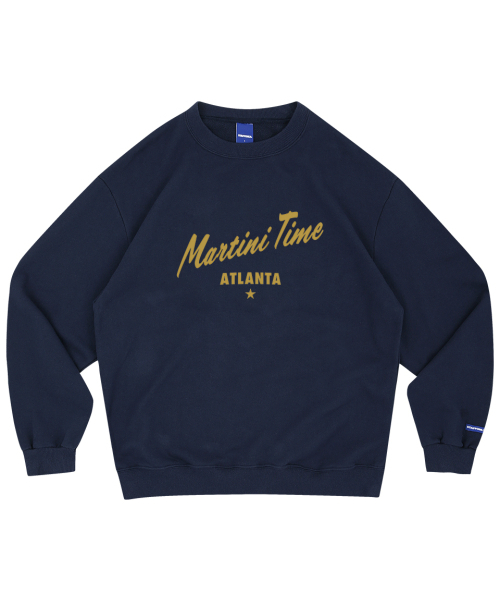 STAFF ONLY(スタッフオンリー)の「MARTINI TIME ATLANTA SWEATSHIRTS 02 (NAVY)(スウェット・メンズ・その他・SMALL/MEDIUM/LARGE)」の1枚目の写真