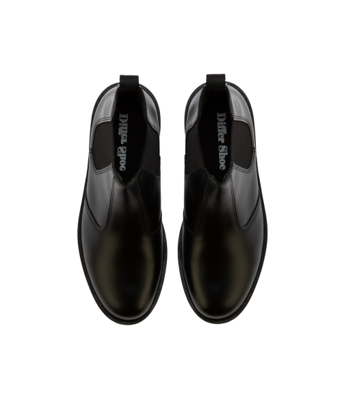 DIFFERSHOE（ディファーシュー）の「メンズ ディファー シークレット チェルシーブーツ 7CM（ブーツ・メンズ・ブラック・25cm/26cm/27cm/28cm）」の4枚目の写真