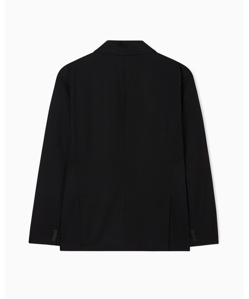 ARMANI EXCHANGE（アルマーニエクスチェンジ）の「【A|X アルマーニ エクスチェンジ】ウールミックス シングルブレストジャケット（テーラードジャケット・メンズ・ブラック・34inch/36/38/40/42）」の2枚目の写真
