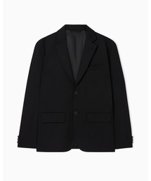 【極美品】A|X アルマーニ エクスチェンジ テーラードジャケット ブラック ARMANI EXCHANGE ジャケット テーラードジャケット 「A|X アルマーニ