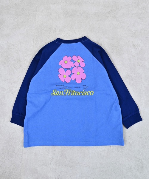 Life Support Products（ライフサポートプロダクツ）の「前後プリントラグランロンティ（Tシャツ/カットソー・キッズ・ホワイト/ピンク/ブルー/ブラック・80/90/95/100/110/120/130/140/150）」の15枚目の写真