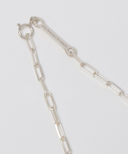 City Ambient Products（シティアンビエントプロダクツ）の「City Ambient Products: SILVER925 LONG CABLE CHAIN NECKLACE（ネックレス・メンズ・シルバー・ONE SIZE）」の8枚目の写真