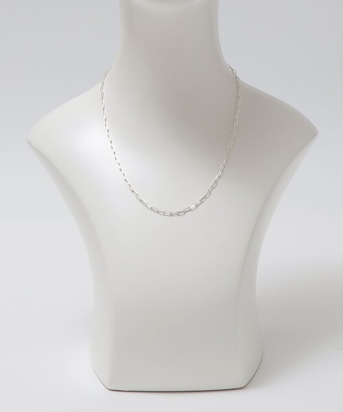 City Ambient Products（シティアンビエントプロダクツ）の「City Ambient Products: SILVER925 LONG CABLE CHAIN NECKLACE（ネックレス・メンズ・シルバー・ONE SIZE）」の9枚目の写真