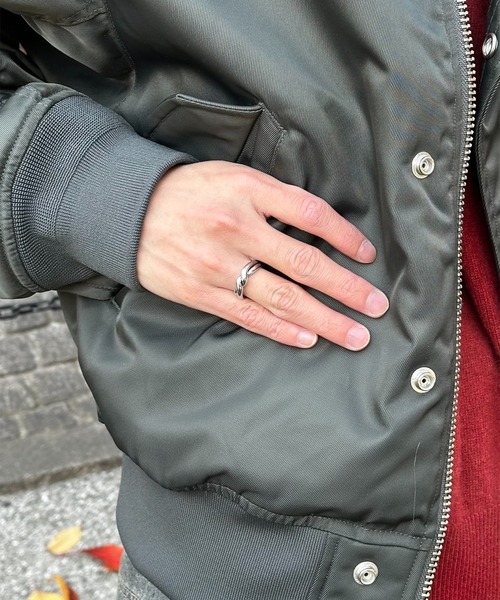 SBG（エスビー）の「インフルエンサー みずきち × SBG ウェーブツインリング（リング・メンズ・シルバー・14号/16号/18号/21号）」の13枚目の写真