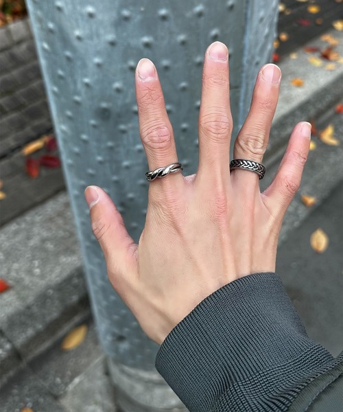 SBG（エスビー）の「インフルエンサー みずきち × SBG ウェーブツインリング（リング・メンズ・シルバー・14号/16号/18号/21号）」の14枚目の写真