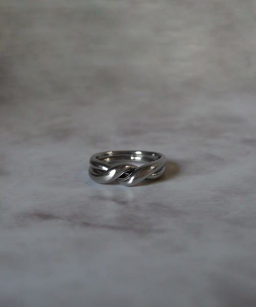 SBG（エスビー）の「インフルエンサー みずきち × SBG ウェーブツインリング（リング・メンズ・シルバー・14号/16号/18号/21号）」の19枚目の写真