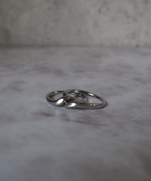 SBG（エスビー）の「インフルエンサー みずきち × SBG ウェーブツインリング（リング・メンズ・シルバー・14号/16号/18号/21号）」の18枚目の写真