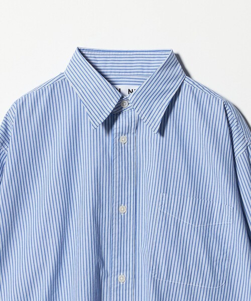 CITEN（シテン）の「＜CITEN＞スタンダードシャツ ストライプ（シャツ/ブラウス・メンズ・ライトブルー/グレー系・L/M/S）」の14枚目の写真