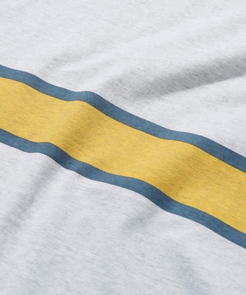 SILAS(サイラス)の「BOLD L/S TEE(Tシャツ/カットソー・メンズ・アッシュ/ホワイト・XL/L/M)」の4枚目の写真