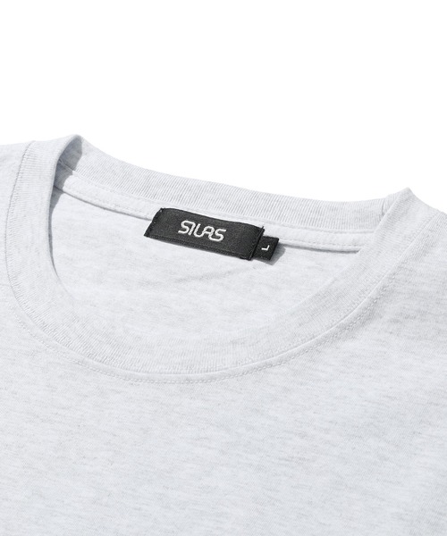 SILAS(サイラス)の「BOLD L/S TEE(Tシャツ/カットソー・メンズ・アッシュ/ホワイト・XL/L/M)」の6枚目の写真