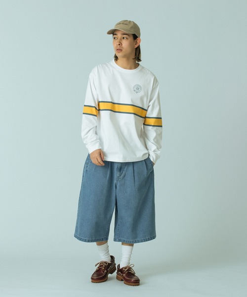SILAS(サイラス)の「BOLD L/S TEE(Tシャツ/カットソー・メンズ・アッシュ/ホワイト・XL/L/M)」の16枚目の写真