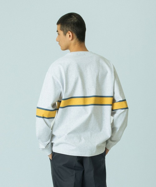 SILAS(サイラス)の「BOLD L/S TEE(Tシャツ/カットソー・メンズ・アッシュ/ホワイト・XL/L/M)」の12枚目の写真