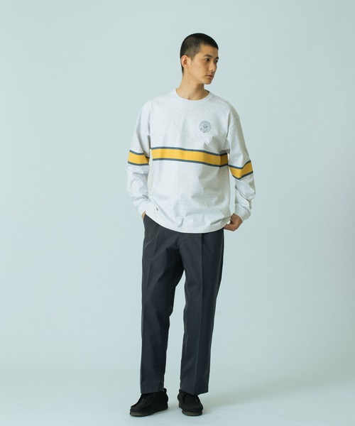 SILAS(サイラス)の「BOLD L/S TEE(Tシャツ/カットソー・メンズ・アッシュ/ホワイト・XL/L/M)」の10枚目の写真