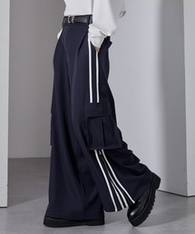 Loose/ルース | 4ライン ジップカーゴワイドパンツ(カーゴパンツ)