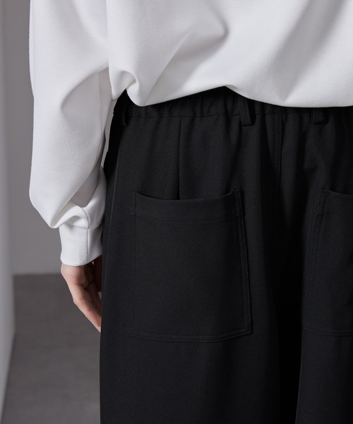 Loose/ルース（ルース）の「4ライン ジップカーゴワイドパンツ（カーゴパンツ・メンズ・ブラック/アッシュグレー/ネイビー・L/S/M）」の21枚目の写真