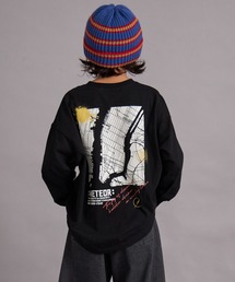 PAIRMANON STREET（ペアマノンストリート）の「【綿100%】マルチプリント グラフィック ロンT【PAIRMANON STREET】（Tシャツ/カットソー）」