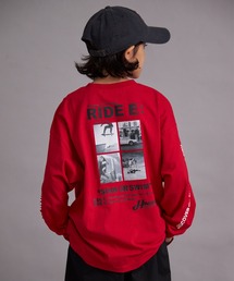 PAIRMANON STREET（ペアマノンストリート）の「【綿100%】マルチプリント グラフィック ロンT【PAIRMANON STREET】（Tシャツ/カットソー）」