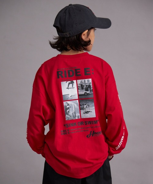 PAIRMANON STREET(ペアマノンストリート)の「【綿100%】マルチプリント グラフィック ロンT【PAIRMANON STREET】(Tシャツ/カットソー・キッズ・ホワイト系その他/レッド/オフホワイト/グレー/ブラック系その他/ブルー/ブラック系その他2・100/110/120/130/140/150/160/90)」の7枚目の写真