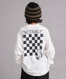 PAIRMANON STREET（ペアマノンストリート）の「【綿100%】マルチプリント グラフィック ロンT【PAIRMANON STREET】（Tシャツ/カットソー）」