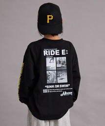 PAIRMANON STREET（ペアマノンストリート）の「【綿100%】マルチプリント グラフィック ロンT【PAIRMANON STREET】（Tシャツ/カットソー）」