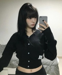 ◇COIRIS◇ブランド直輸入正規品/ラオン Vネック ニット カーディガン RAON V-NECK KNIT CARDIGAN