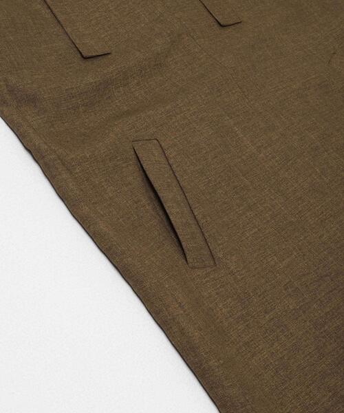 ITEMS URBANRESEARCH(アイテムズ アーバンリサーチ)の「『UVカット/接触冷感』ホップサックジャンパースカート(楽着シリーズ)(ワンピース・レディース・ブラック/ブラウン・FREE)」の10枚目の写真