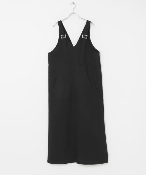ITEMS URBANRESEARCH(アイテムズ アーバンリサーチ)の「『UVカット/接触冷感』ホップサックジャンパースカート(楽着シリーズ)(ワンピース・レディース・ブラック/ブラウン・FREE)」の18枚目の写真