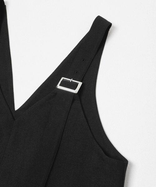 ITEMS URBANRESEARCH(アイテムズ アーバンリサーチ)の「『UVカット/接触冷感』ホップサックジャンパースカート(楽着シリーズ)(ワンピース・レディース・ブラック/ブラウン・FREE)」の19枚目の写真