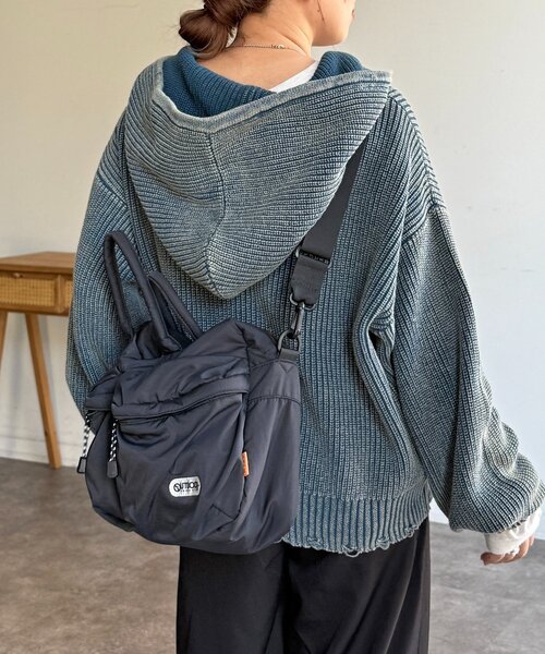 CPCM（シーピーシーエム）の「ダメージピグメントパーカー（パーカー・レディース・グリーン/ブルー/ブラック・FREE）」の10枚目の写真