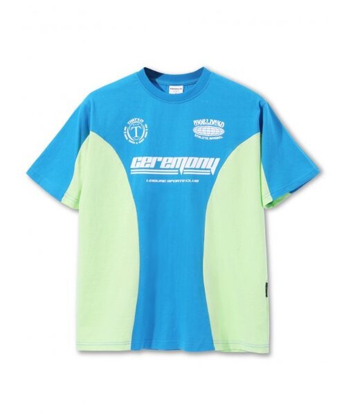 THAT'S IT(ザッツイット)の「セレモニークラブ 半袖Tシャツ_ブルー(Tシャツ/カットソー・レディース・その他・LARGE/SMALL/MEDIUM/X-LARGE)」の1枚目の写真