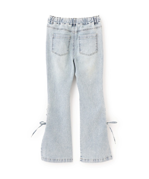 LOVETOXIC（ラブトキシック）の「レースアップフレアデニムパンツ（その他パンツ・キッズ・グレー/ブルー・L:160cm/M:150cm/S:140cm/130cm）」の21枚目の写真