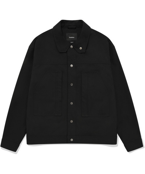 COVERNAT(カバーナット)の「トラッカージャケット ブラック(デニムジャケット・レディース・その他・S/M/L/XL)」の1枚目の写真