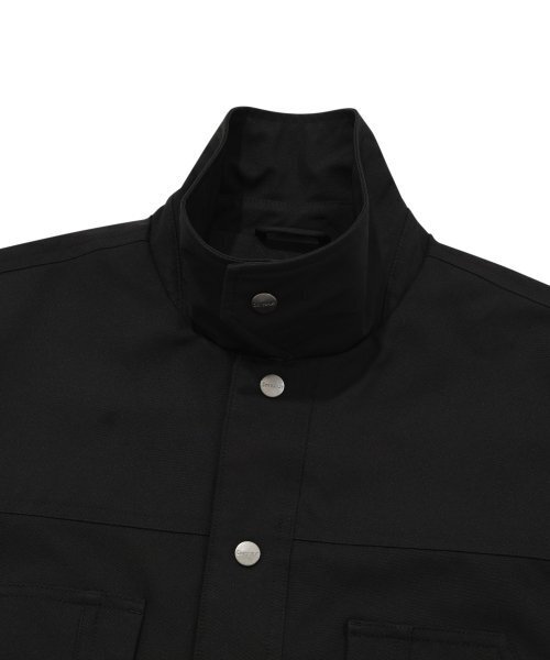 COVERNAT(カバーナット)の「トラッカージャケット ブラック(デニムジャケット・レディース・その他・S/M/L/XL)」の4枚目の写真