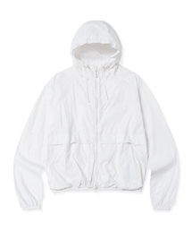 BROWNBREATH | W TAG PACKABLE WINDBREAKER - WHITE(ナイロンジャケット)